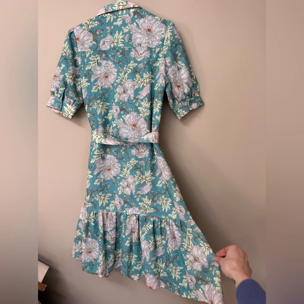 Yakira Bella Esme Dress – Blue Floral – Small – NWOT - Picture 9 of 10